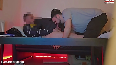 Beautiful girl's hot new sculpted giving head