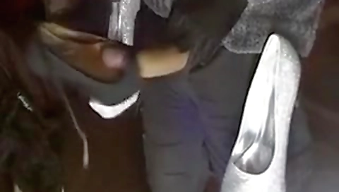 Slutty blonde fucked by a huge cock