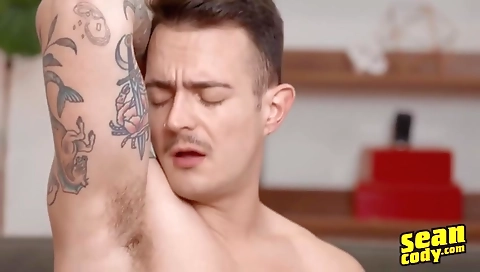 Sexy young girl give convulsing a foot fetish