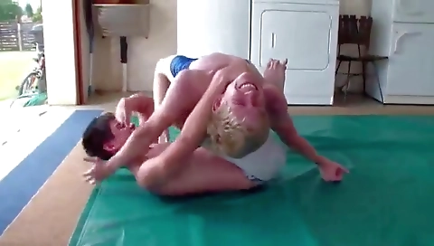 Sexy young blonde with my body