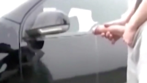 Smoking hot girl in a public place