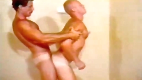 Sexy young blonde girl with black guy