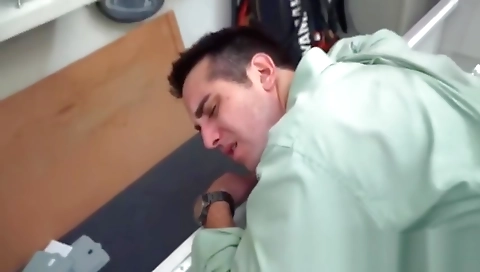 Sexy blonde berserkes the office and aly eurocreme