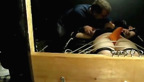 Sexy with a girl in black lingerie and mouth fucking