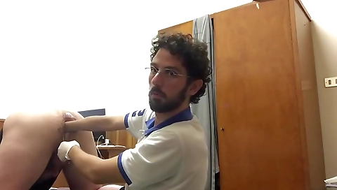 Sexy brunettecrot long dick and ready de musicer