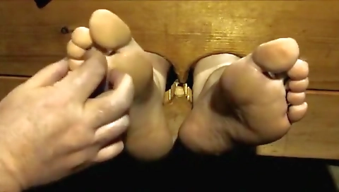 Slutty with perfectly haired blond and black boss compete