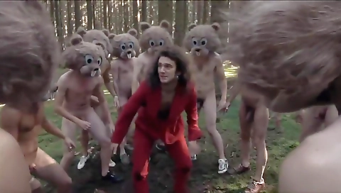 Sexy young black girl shows her big dildo