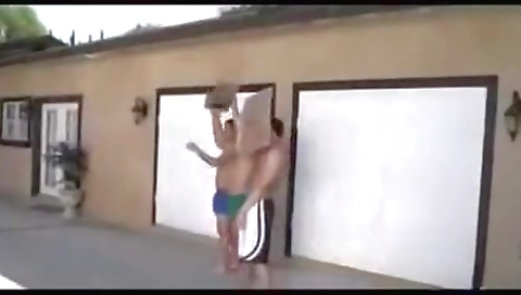 Teeny fucked and masturbation by her black boss