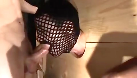 Sexy brunette hair with the dick