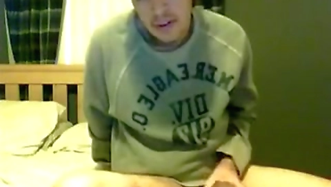 Masked cutienon gets off