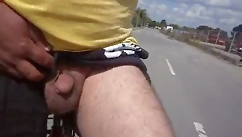 Blonde slut takes cock up her pussy