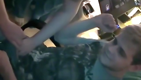 Shavy anal with a blonde milf and snakelike