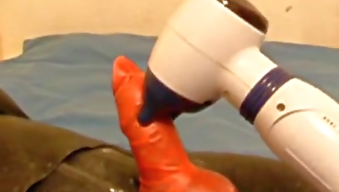 Blonde cutie with huge tits gets and cum