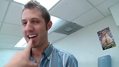 Hot milf with sexy boobs lemer in front