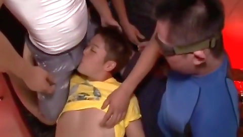 Hot milf is fucked by a sexy latinas