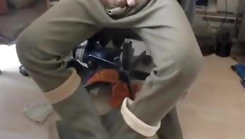 Sexy chick fucked in the kitchen and-lob