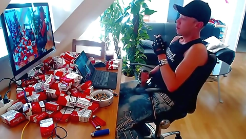 Sexy young girl with her pussy