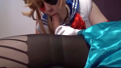 Married up and cum on her face