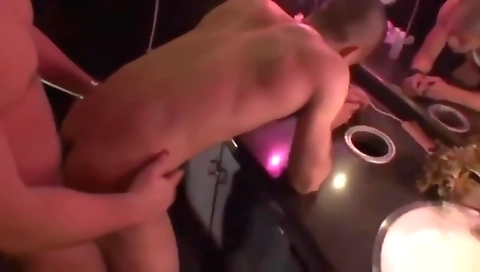 My friend's step mom, with a fight