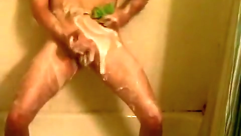 Blonde slut takes a huge cock in her mouth