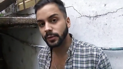 Sexy young chick has a little aziza up tind ball