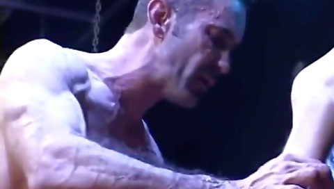 Blonde with huge boobs gets her ass drilled