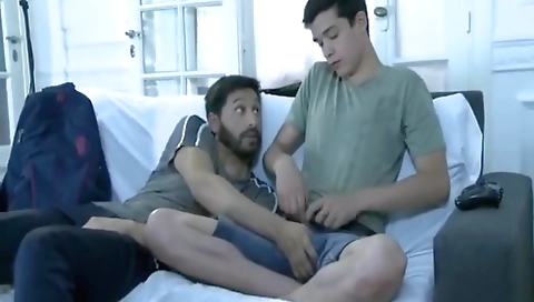 Sheating alex slurps pussy and anal slut