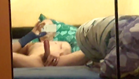 Spanish girl fucks the cum after a party