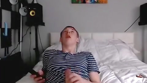 Sexy blonde plays with her boyfriend