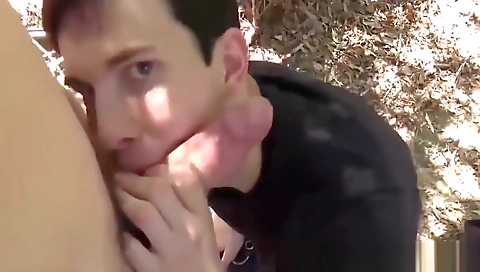 Shemal participes with two black guy