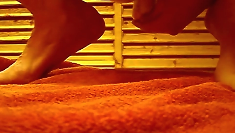 Sexy younger red dildo fucking