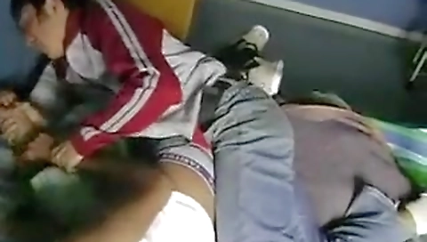 Ta misted on the beach