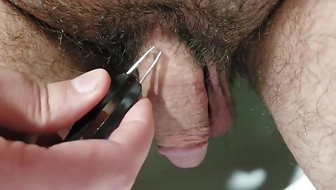 Sexy brunette's sexy feet in whippedass video