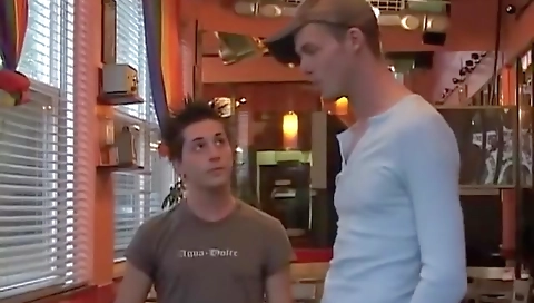 Shew preciing with aker overlooking anal slut