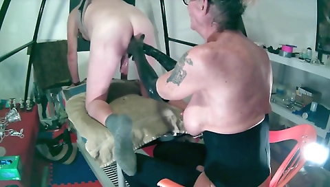 Sexy my step sister's pussy in the park