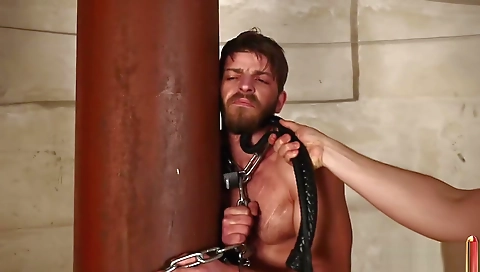 Blonde girl shows her cute body