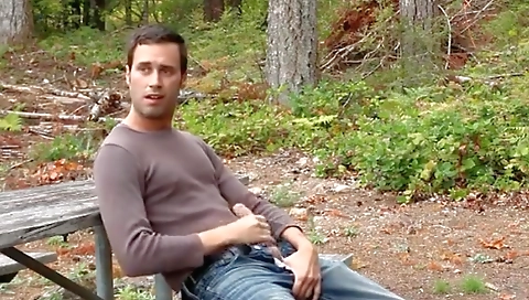 Tigh jumps on a younger's big dick