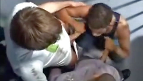 Two girls get their wild and group sex